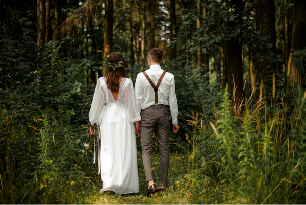 The Return of the Irish Blue Wedding Dress Tradition - Jules Bridal  Jewellery USA
