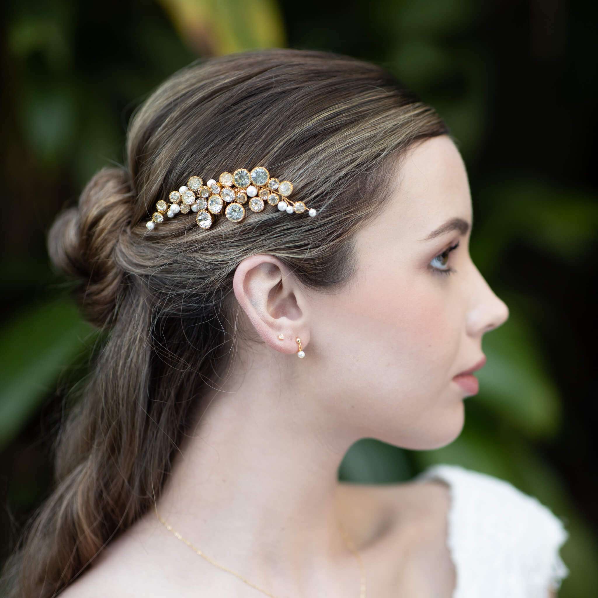 Jules Bridal - Mallaidh, Freshwater Pearl Drop Earrings