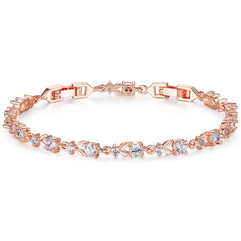 Jules Bridal - Antoinette, Fine Rose Gold Bracelet
