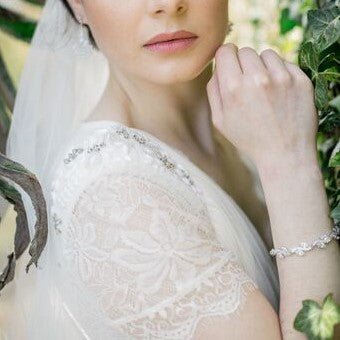 Jules Bridal - Davina, Crystal Silver Bracelet