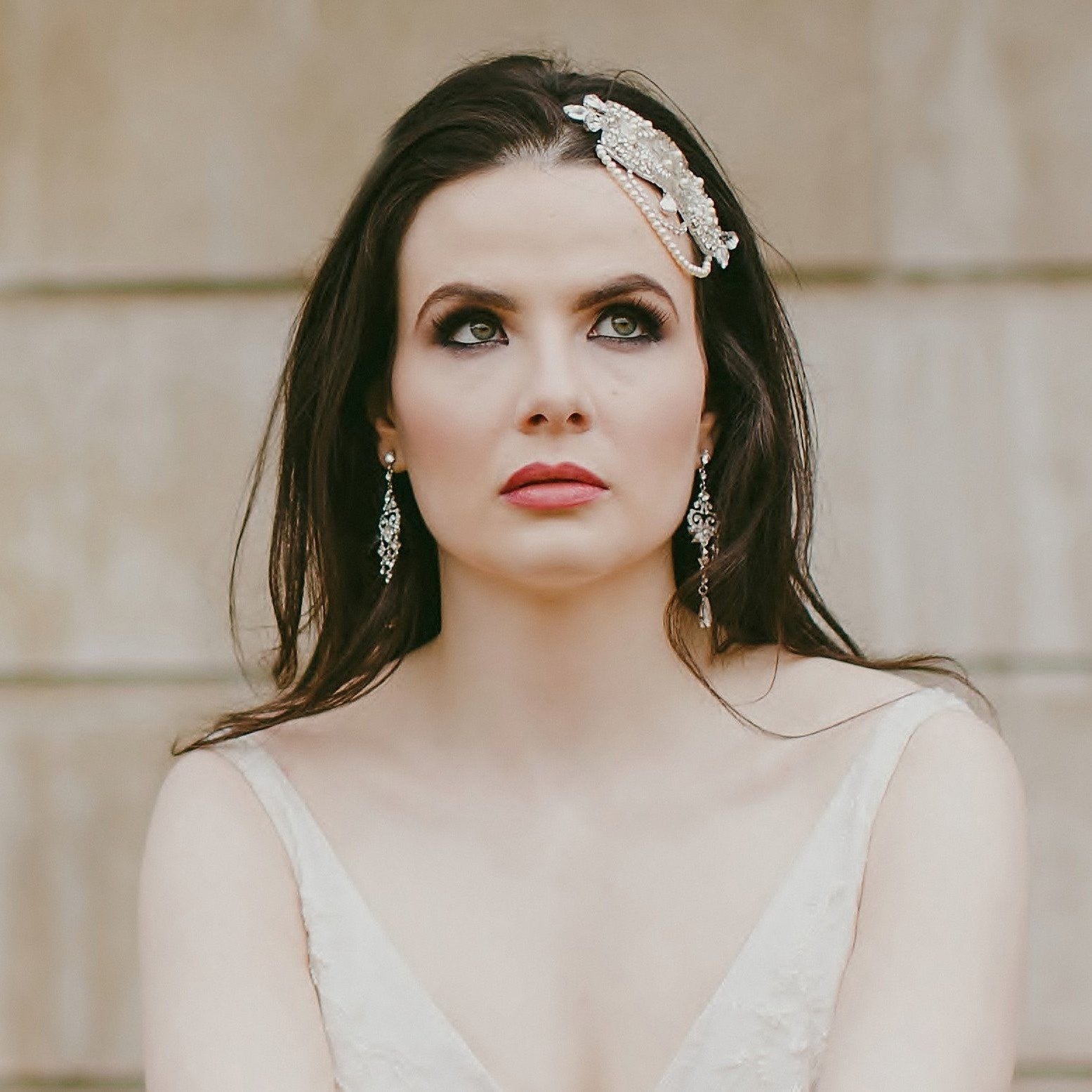 Jules Bridal - Myla, Crystal Drop Earrings