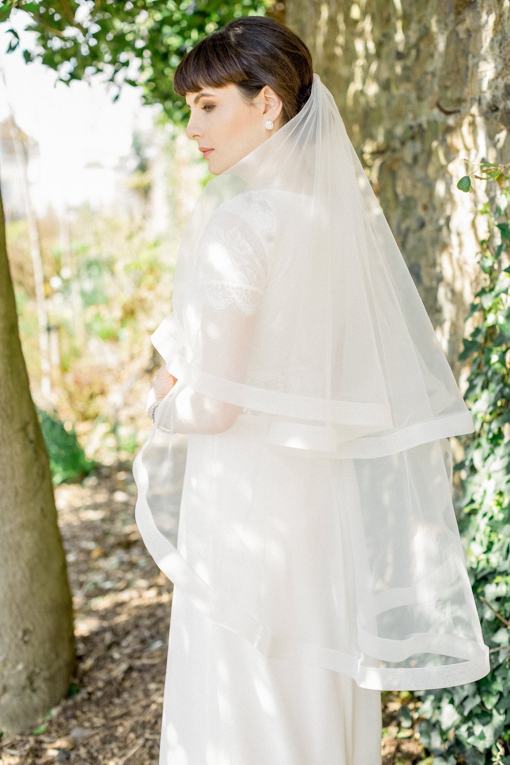 Jules Bridal - Rachel, Structured Double Tulle Veil