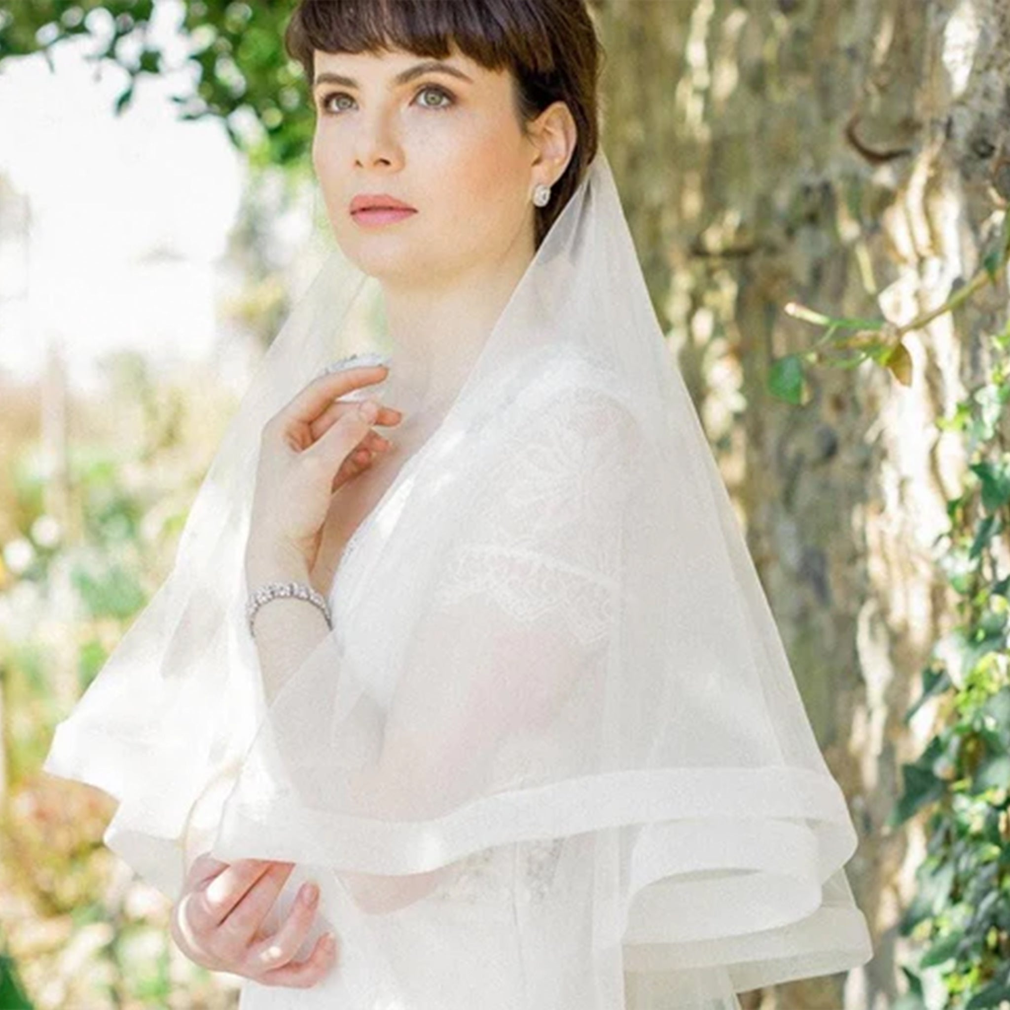 Rachel, Structured Double Tulle Veil