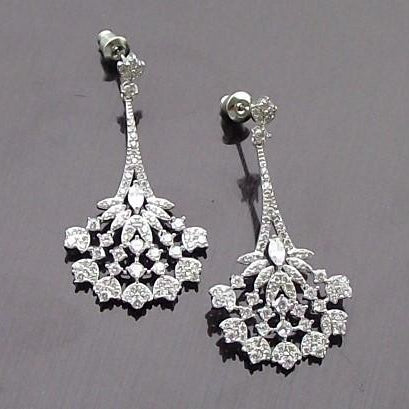 Jules Bridal - Valentine, Art Deco Style Earrings