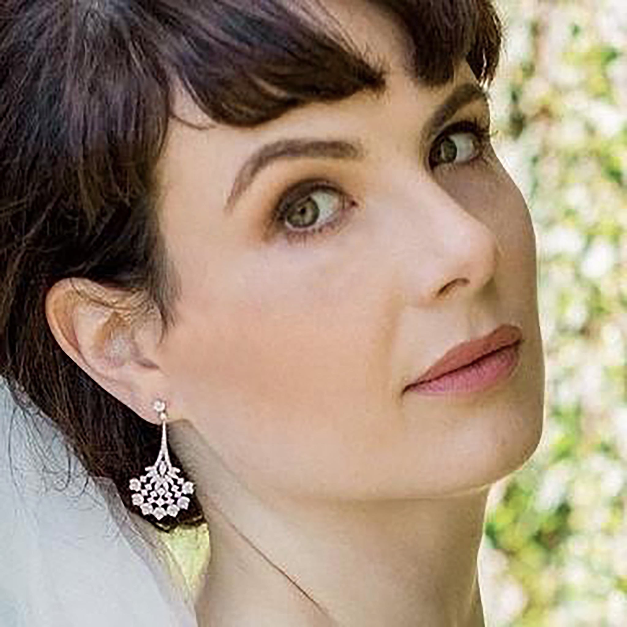 Jules Bridal - Valentine, Art Deco Style Earrings