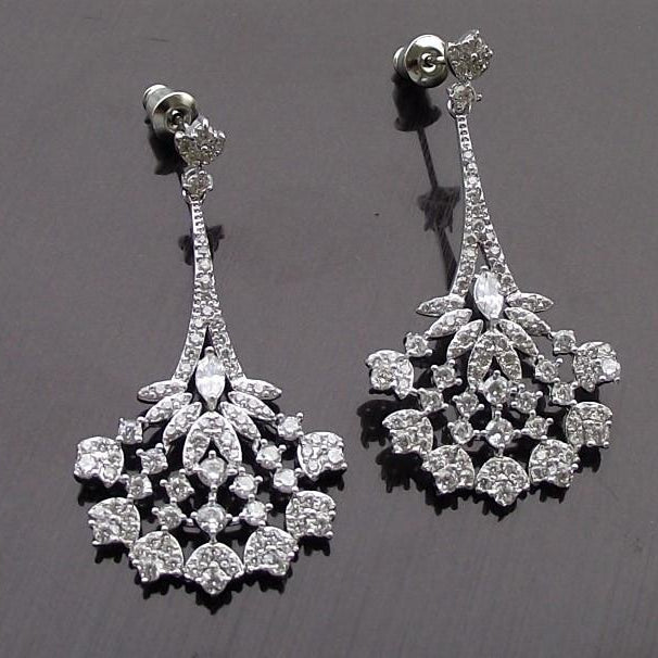 Jules Bridal - Valentine, Art Deco Style Earrings