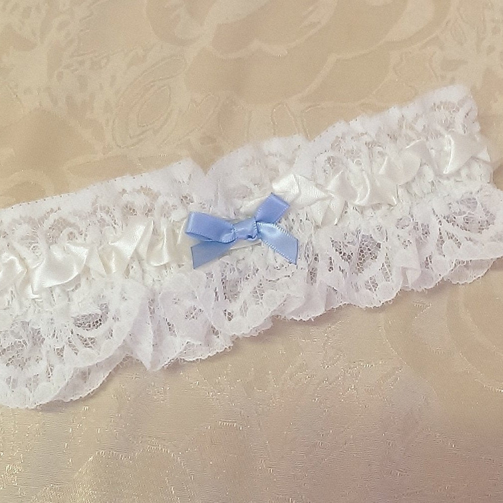 French Lace Ivory Garter
