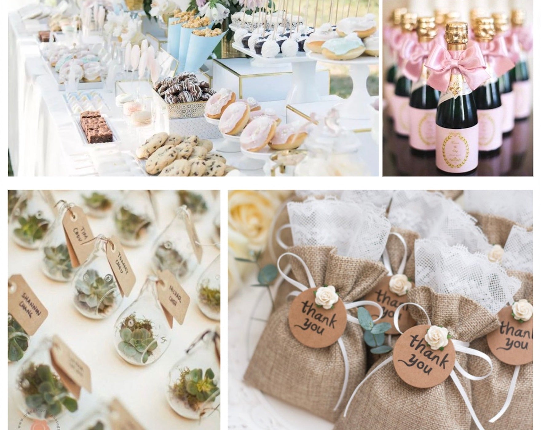 10 Amazing Wedding Favour Ideas in Ireland - Jules Bridal