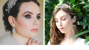 So which Bridal Earrings will suit your Wedding Day Hairstyle?