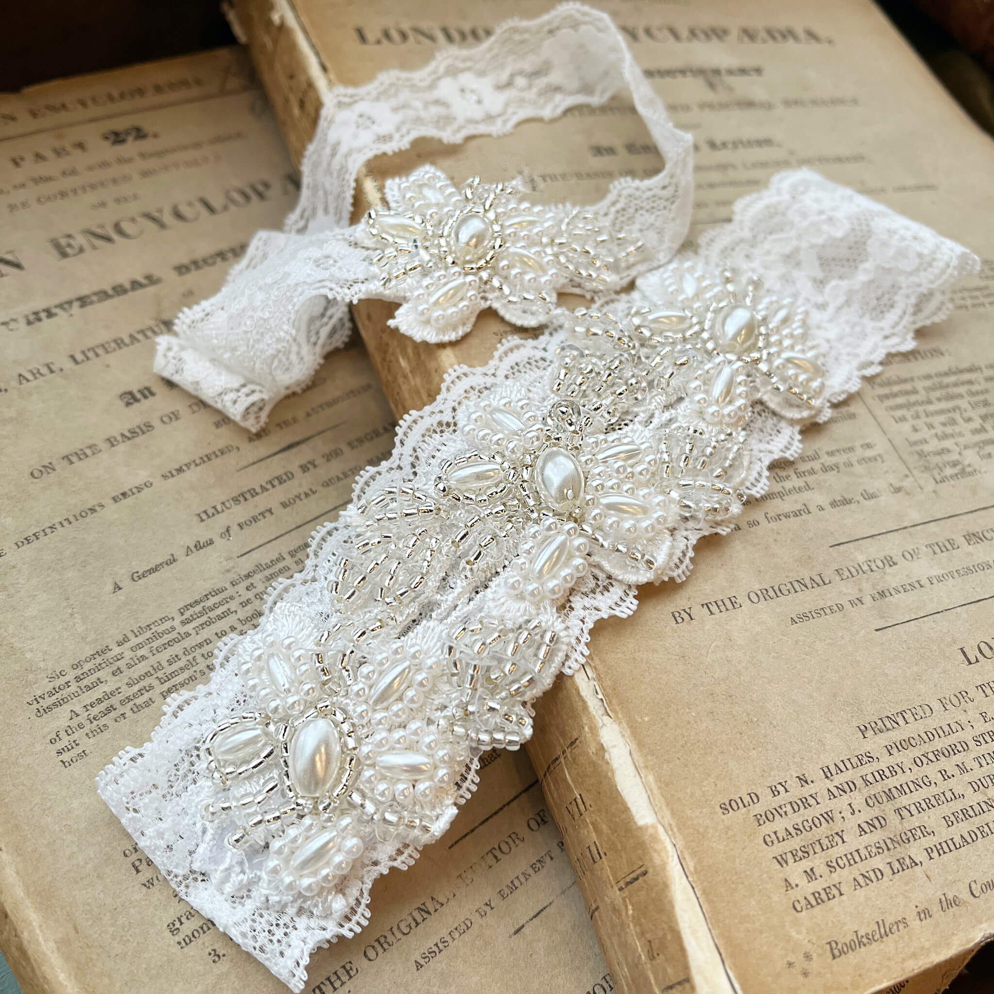 bridal garter Wedding Jewellery and Hair Accessories