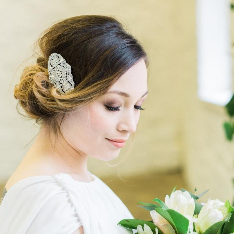 Bridal Silver Headpieces