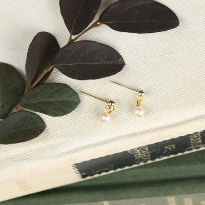 Jules Bridal - Mallaidh, Freshwater Pearl Drop Earrings