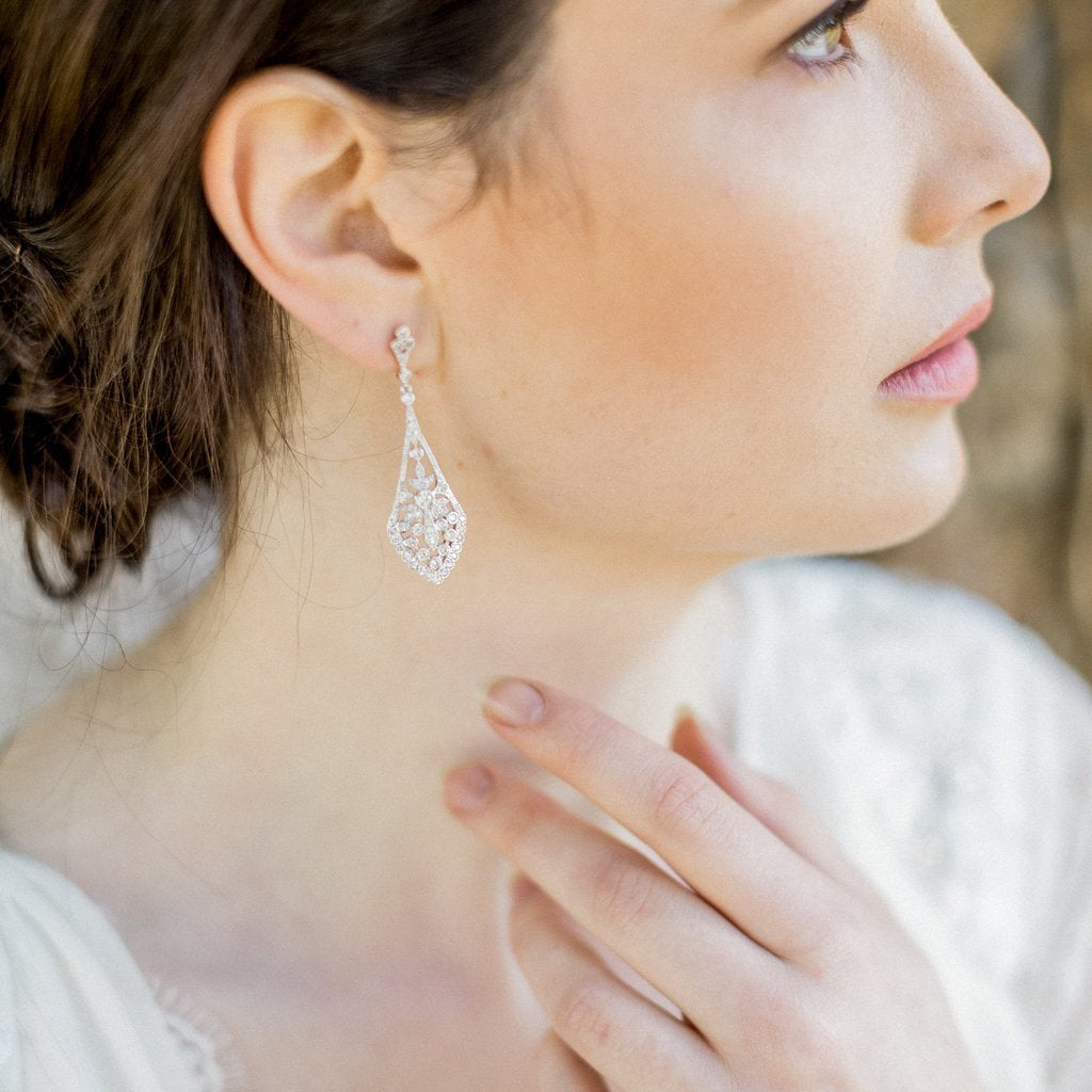 Art deco online earrings wedding