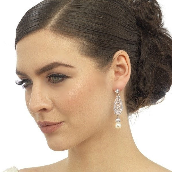 Jules Bridal - Marguerite, Clip-on Vintage Style Earrings Archival- Handmade Bride Review